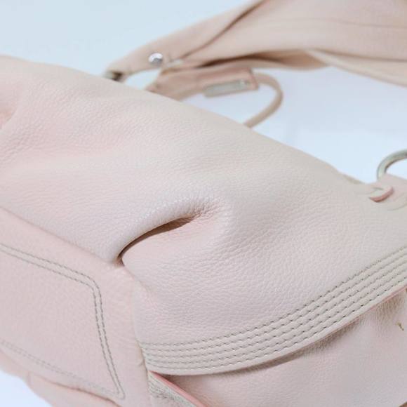 CELINE Hand Bag Leather Pink Auth 63531 - Picture 16 of 16